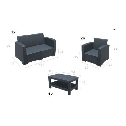 Monaco Lounge Set - Image 2