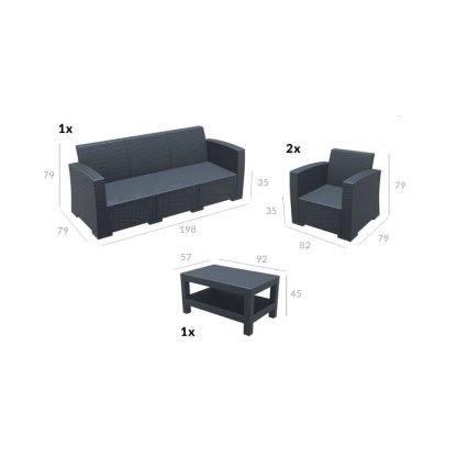 Monaco Lounge Set XL - Image 2